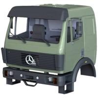 WEDICO-models 2506-W MB SK Olive Cabine 1 stuk(s) WEDICO-models 2506-W MB SK Olive Cabine 1 stuk(s)