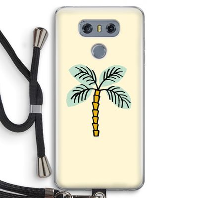 Palmboom: LG G6 Transparant Hoesje met koord