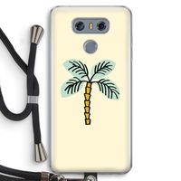 Palmboom: LG G6 Transparant Hoesje met koord