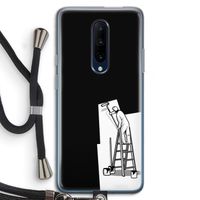 Musketon Painter: OnePlus 7 Pro Transparant Hoesje met koord