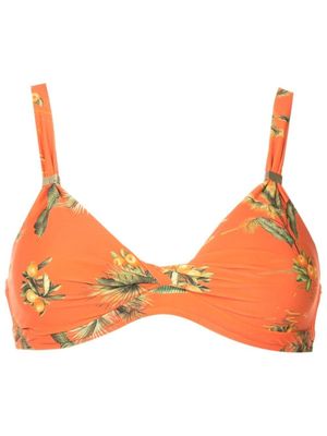 Lygia & Nanny haut de bikini Starla à fleurs - Orange