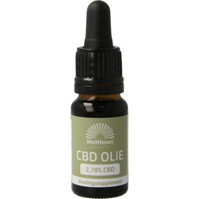 Mattisson CBD Olie 2.78%