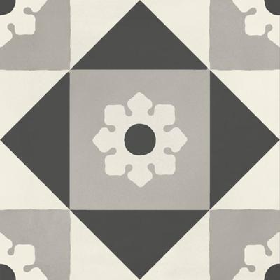 JOS. Hidro VLtegel Decor 197X197 Coffebreak Black 8.3mm Mat