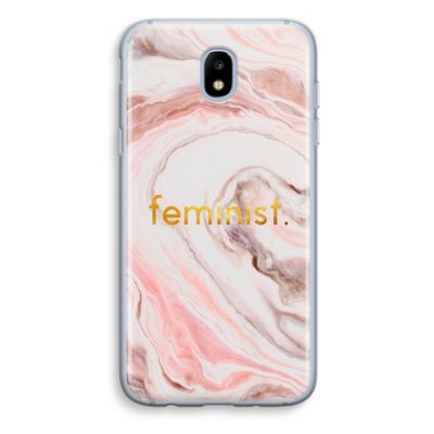 Feminist: Samsung Galaxy J5 (2017) Transparant Hoesje