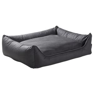 MaxxNobel Ultra Orthopedische Sofa Lederlook Zwart 120 x 85 cm