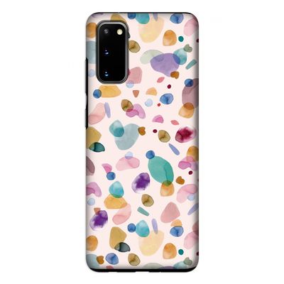 Terrazzo Memphis Pink: Samsung Galaxy S20 Tough Case