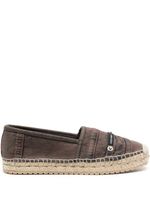 Dolce & Gabbana espadrilles en jean - Marron - thumbnail