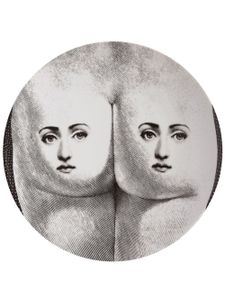 Fornasetti assiette Tema e Variazioni à imprimé - Blanc