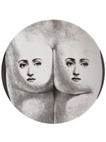 Fornasetti assiette Tema e Variazioni à imprimé - Blanc - thumbnail