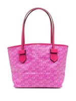 Moreau sac cabas Saint Tropez en cuir - Rose - thumbnail