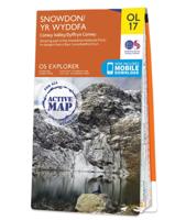 Wandelkaart - Topografische kaart 17 OS Explorer Map | Active Snowdon/ Yr Wyddfa / Conwy Valley area | Ordnance Survey