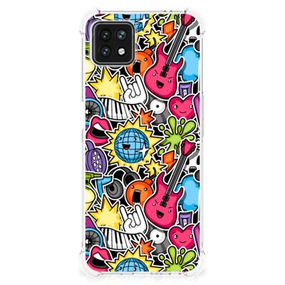 OPPO A53 5G | A73 5G Anti Shock Bumper Case Punk Rock OPPO A53 5G | A73 5G Anti Shock Bumper Case Punk Rock