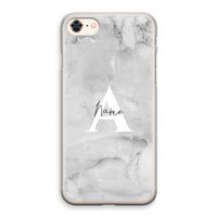 Ivory Marble: iPhone 8 Transparant Hoesje Ivory Marble: iPhone 8 Transparant Hoesje