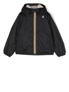 K-Way veste à patch logo - Noir