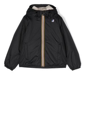 K-Way veste à patch logo - Noir