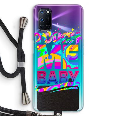 Touch Me: Oppo A72 Transparant Hoesje met koord