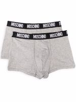 Moschino lot de boxers à taille à logo - Gris - thumbnail