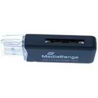 MediaRange MRCS507 geheugenkaartlezer USB 3.2 Gen 1 (3.1 Gen 1) Intern Zwart - thumbnail