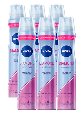 Nivea Diamond Gloss Care Styling Spray Voordeelverpakking
