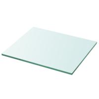 Wandschap transparant 30x25 cm glas - thumbnail