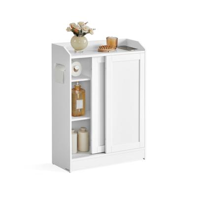 Badkamerkast met Toiletrolhouder en Verstelbare Planken