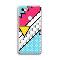 Pop Art #3: Google Pixel 3 Transparant Hoesje