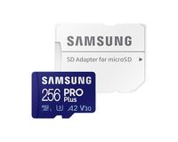 Samsung PRO Plus flashgeheugen 256 GB MicroSDXC UHS-I Klasse 10 - thumbnail
