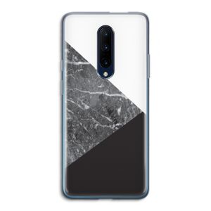 Combinatie marmer: OnePlus 7 Pro Transparant Hoesje