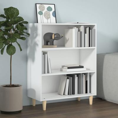 Dressoir 69,5x32,5x90 cm bewerkt hout wit