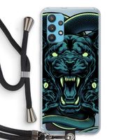Cougar and Vipers: Samsung Galaxy A32 4G Transparant Hoesje met koord