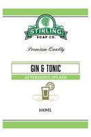 Stirling Soap Co. after shave Gin & Tonic on the rocks 100ml