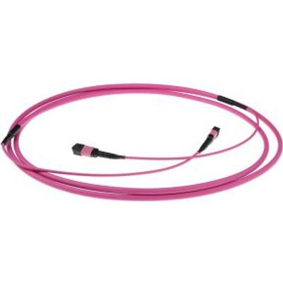 ACT 25 meter Multimode 50/125 OM4(OM3) glasvezel trunkkabel polarity A met MTP/MPO female connectore