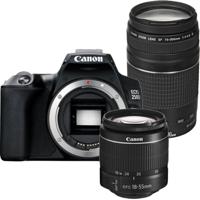 Canon EOS 250D + 18-55mm DC III + 75-300mm III - thumbnail