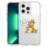 iPhone 13 Pro Max Stevig | Bumper Hoesje | Giraffe