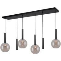 Masterlight Eetkamer hanglampBella 2 met glazen en pendels - 2981-05130256RB20225