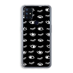 Eye pattern #3: OnePlus Nord N10 5G Transparant Hoesje