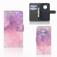 Hoesje Motorola Moto G5 Plus Pink Purple Paint - thumbnail