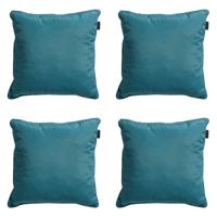 Sierkussen 60 x 60 piping Panama Zeegroen (4 stuks) Madison - Madison