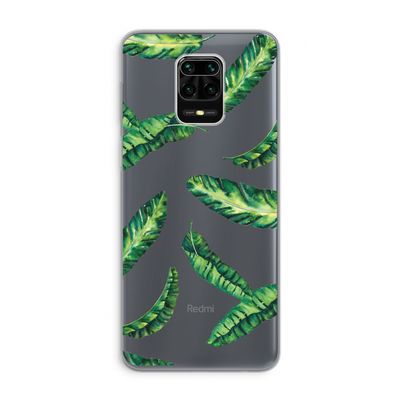 Lange bladeren: Xiaomi Redmi Note 9 Pro Transparant Hoesje