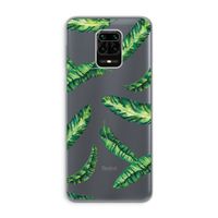 Lange bladeren: Xiaomi Redmi Note 9 Pro Transparant Hoesje