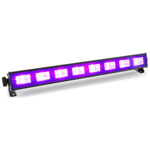 BeamZ BUV93 blacklight LED-bar 8x 3 Watt