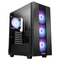 Chieftec GS-02B-OP Midi-tower PC-behuizing Zwart