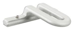 TRIXIE INZETSTUK VOOR HANGSLOT ALUMINIUM VERVOERSBOX ZILVER 5X2X8 CM 2 ST