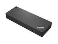 Lenovo 40B00300EU notebook dock & poortreplicator Bedraad Thunderbolt 4 Zwart, Rood - thumbnail