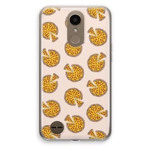 You Had Me At Pizza: LG K10 (2017) Transparant Hoesje
