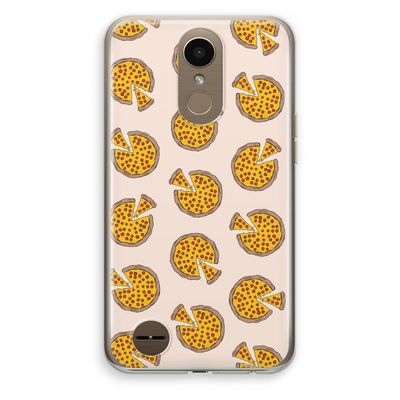 You Had Me At Pizza: LG K10 (2017) Transparant Hoesje