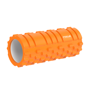 Foam Roller - Focus Fitness - Oranje - 33 cm