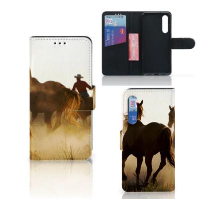 Xiaomi Mi 9 SE | Telefoonhoesje | Met pasjeshouder | Design Cowboy