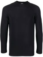 Balmain haut à logo imprimé - Noir