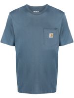 Carhartt WIP t-shirt en coton à patch logo - Bleu - thumbnail